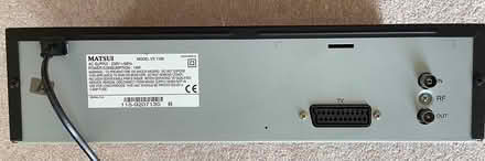 Photo of free Matsui VCR Player SCART only (Malvern Wells WR14) #3