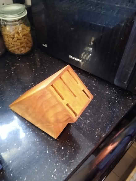 Photo of free Wooden Knife Block for Five Knives (Wealdstone HA3) #1