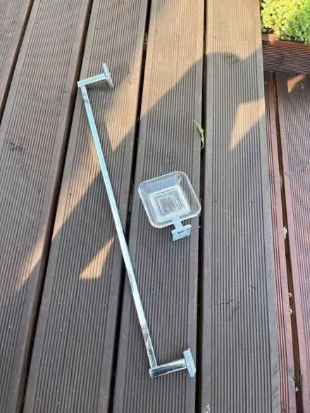Photo of free Bathroom towel rail and soap dish (Wollaton NG8) #1