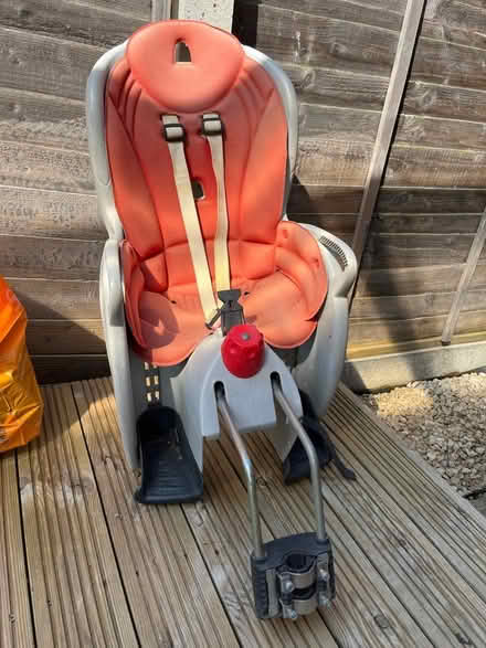 Photo of free Hamax child bicycle seat (Woolwich, SE28) #1