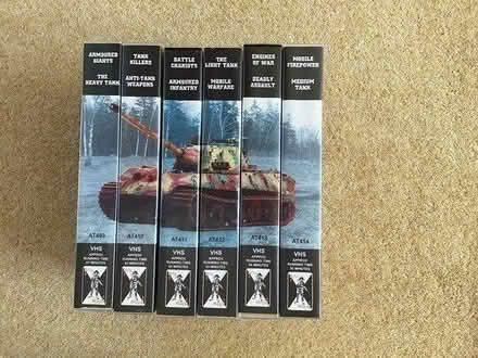 Photo of free WW11 Tank VHS Videos (BN27) #2