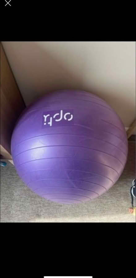 Photo of free Pregnancy/yoga ball (Littleover, Derby) #1