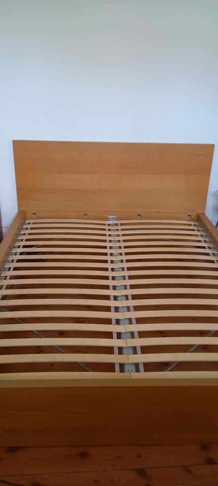 Photo of free Ikea Malm kingsize bed frame (Tooting SW17) #1