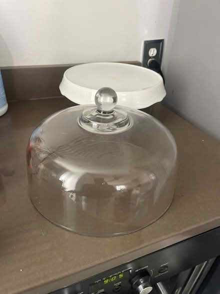 Photo of free Cake stand and lid (Between Chillum and Riggs Road) #2