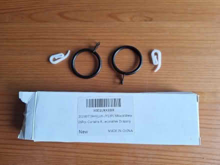 Photo of free 26Pc Curtain Loops and Hooks (New Harbour PA4) #1