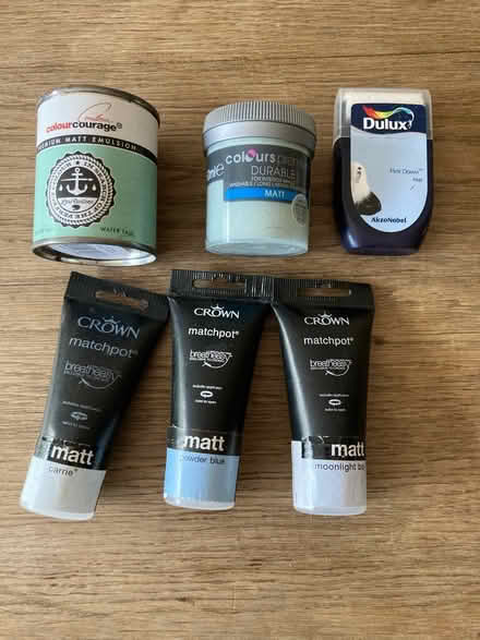 Photo of free Unused Paint Samples (Cowplain PO8) #1
