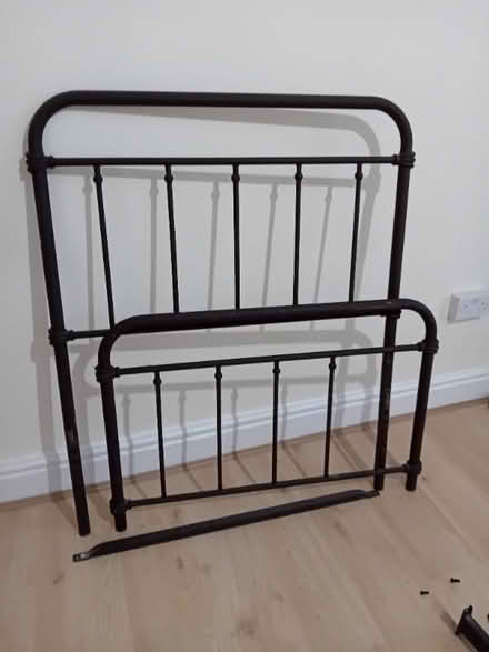 Photo of free Single Bed Frame (Metal) (Olive Mount L15) #1