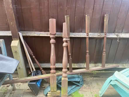 Photo of free Wooden rail scraps (GL1) #1