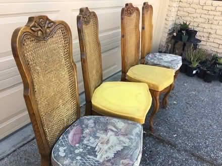 Photo of free 4 French Provincial Style Chairs (Above downtown) #1