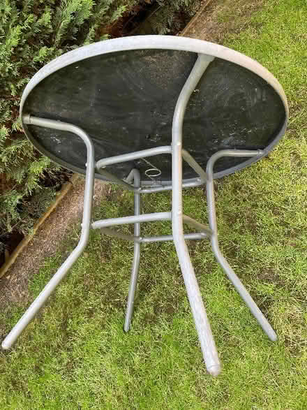 Photo of free Glass topped table (Ware SG12) #2