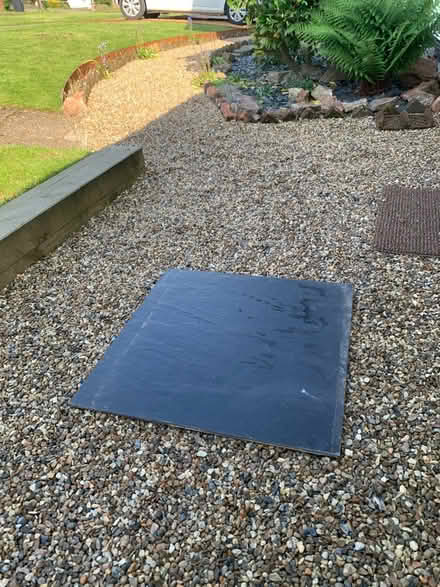 Photo of free Black slate paving slabs (Orpington, BR6) #1