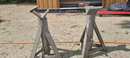 Photo of free 2 ton car jack stands (UB3 Hayes end) #1