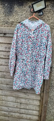 Photo of free Lovely M & S Floral Hooded Raincoat, Size M (West End LA3) #1