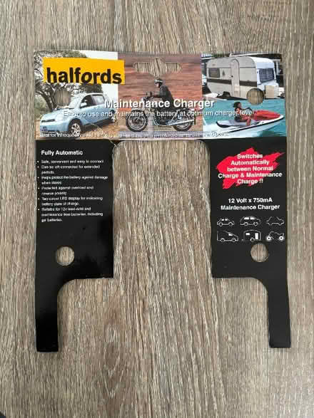 Photo of free Battery charger - motorbike/caravan/car (Newbury Park IG2) #1