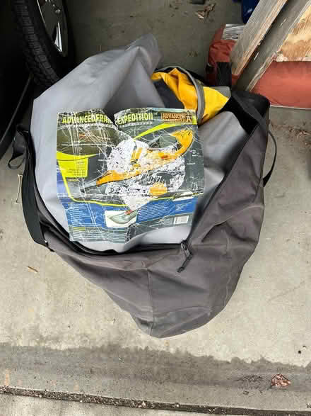 Photo of free Inflatable kayak (needs patch) (W Wash park) #2