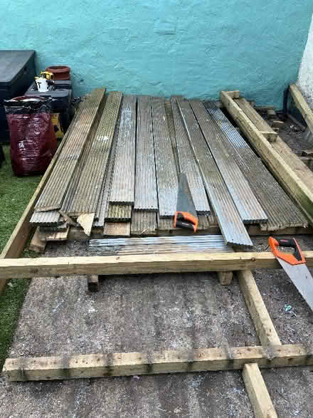 Photo of free Old decking boards (Wallasey CH44) #1