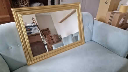 Photo of free Large Framed Mirror (Carnforth) #1