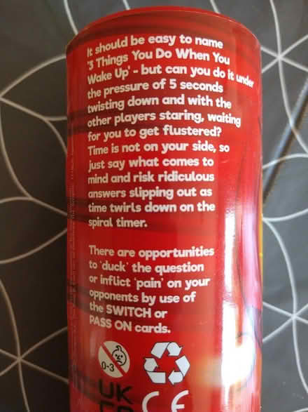 Photo of free Mini game 5 Second rule (Royston SG8) #3