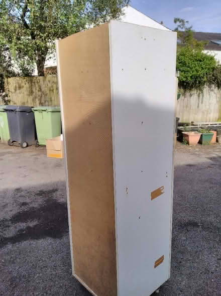 Photo of free White Cupboard with Shelving on legs (Moorhouse CA5) #1