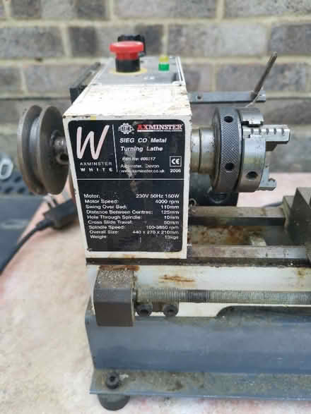 Photo of free Mini Lathe - Not Working (CT10) #1