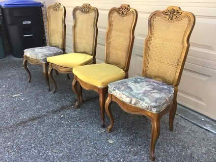 Photo of free 4 French Provincial Style Chairs (Above downtown) #2