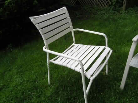 Photo of free Four Patio Deck Outdoor Chairs (New Fairfield near Ball Pond) #2