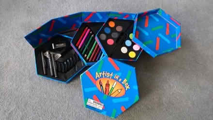 Photo of free Children's set of paints, pencils etc (Church Hill North B98) #2