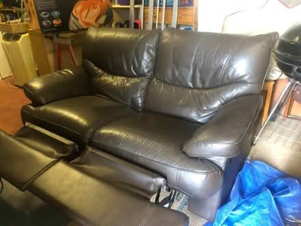 Photo of free 2 seater recliner sofa (Littleworth OX33) #2