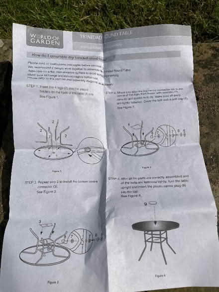 Photo of free Glass topped table (Ware SG12) #3