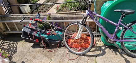 Photo of free Bike Rack, Bike, Lawnmower. Sandpit (CT11) #1