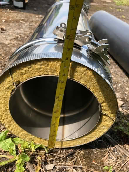Photo of free Wood burner Flue parts (High Street Wells BA5) #3