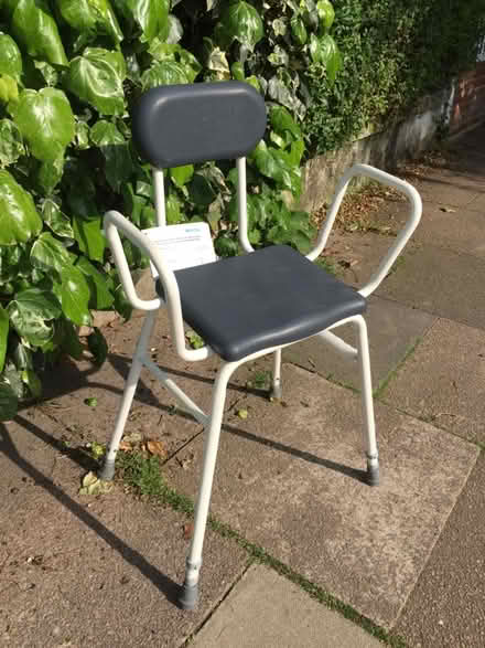 Photo of free Chair , metal for showering (Chiswick W4) #1