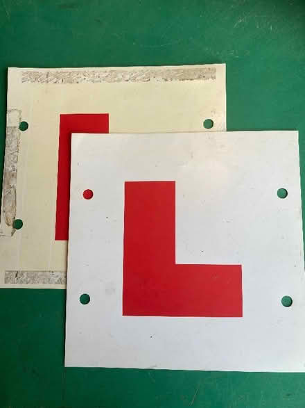 Photo of free L Plates (Patchway BS32) #1