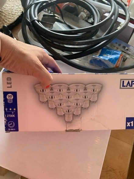 Photo of free Half box new GU10 led bulbs (Radley Road OX14) #1