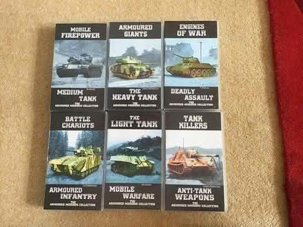 Photo of free WW11 Tank VHS Videos (BN27) #1