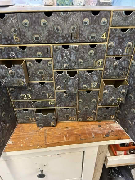 Photo of free Empty Liberty Christmas Calendar Box (St John's TN13) #2