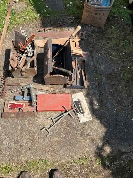 Photo of free Selection of old tools (Shepperton tw) #1