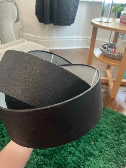 Photo of free Black glitter lightshade (L13) #2