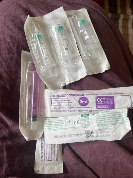 Photo of free 2 and 3ml syringes (Headington Quarry, OX3) #1