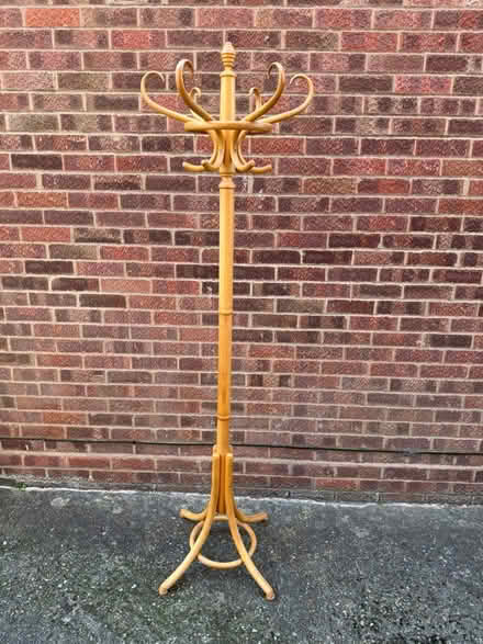 Photo of free Wooden coat stand (Ickleford, SG5) #1