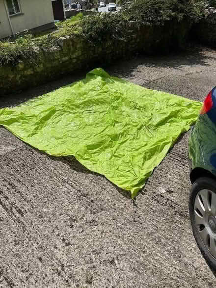 Photo of free Waterproof Ground sheet - approx 2x2m (Radstock) #1