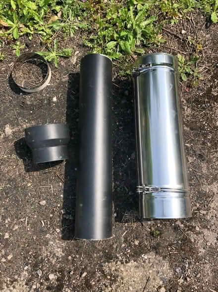 Photo of free Wood burner Flue parts (High Street Wells BA5) #2
