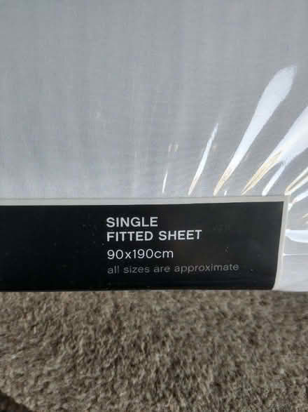 Photo of free Single fitted sheet (Rayleigh SS6) #3