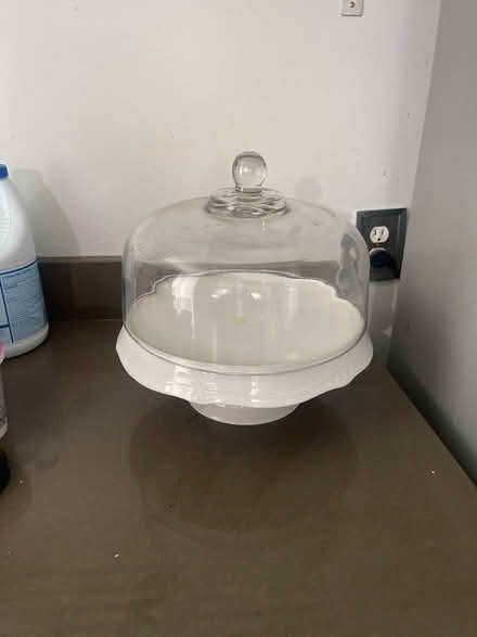 Photo of free Cake stand and lid (Between Chillum and Riggs Road) #1