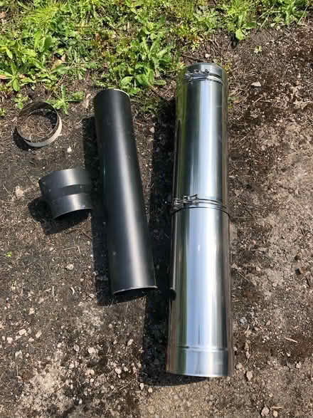 Photo of free Wood burner Flue parts (High Street Wells BA5) #1