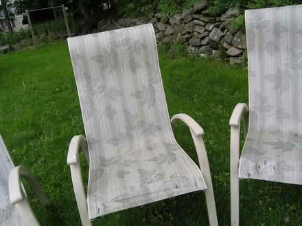 Photo of free Four Patio Deck Outdoor Chairs (New Fairfield near Ball Pond) #4