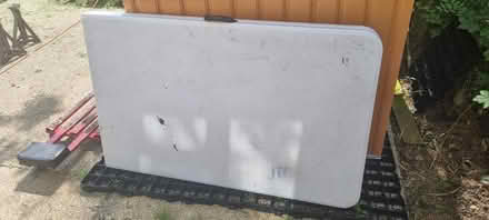 Photo of free Folding plastic table (UB3 Hayes end) #1