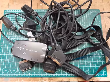 Photo of free Collection of SCART cables and aerial signal booster (South Bretton) #1