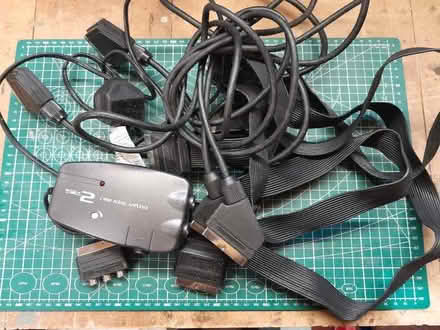 Photo of free Collection of SCART cables and aerial signal booster (South Bretton) #1