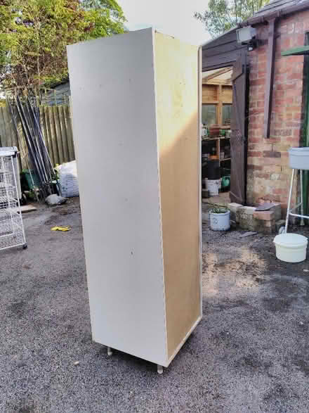 Photo of free White Cupboard with Shelving on legs (Moorhouse CA5) #4